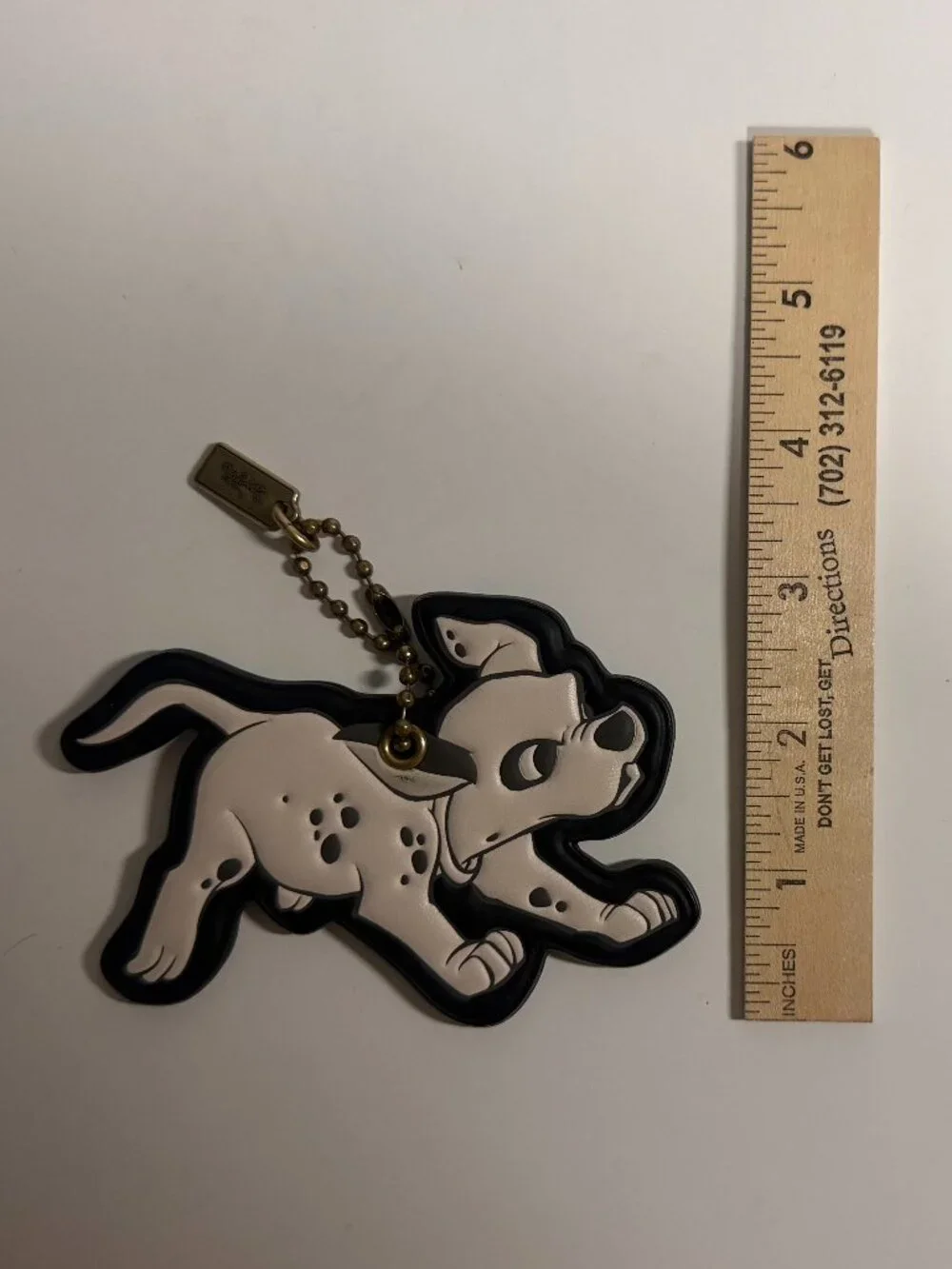 Coach 41 Limited Edition Disney Dalmatian Bag Charm